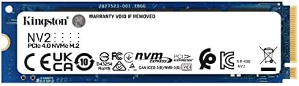 קינגסטון NV2 250G M.2 2280 NVME SSD פנימי | PCIE 4.0 gen 4x4 | עד 3000 מגה -בייט/ים | SNV2S/250G